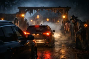 Drive Through Haunted House Texas Scares Await