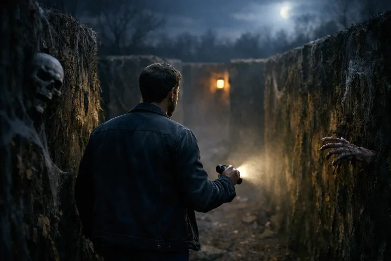 Can You Find Your Way Out of Horror Mazes?