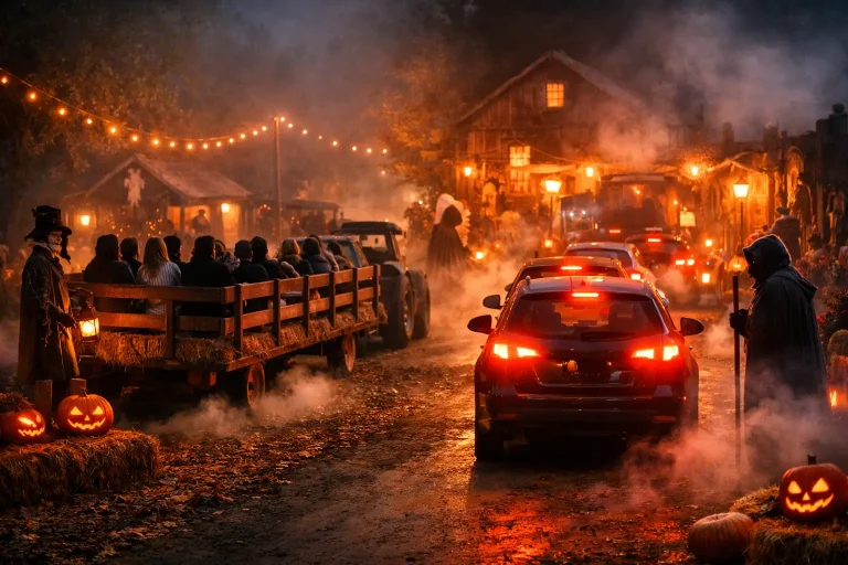 Drive Through Versus Hayride: Pick Your Fear
